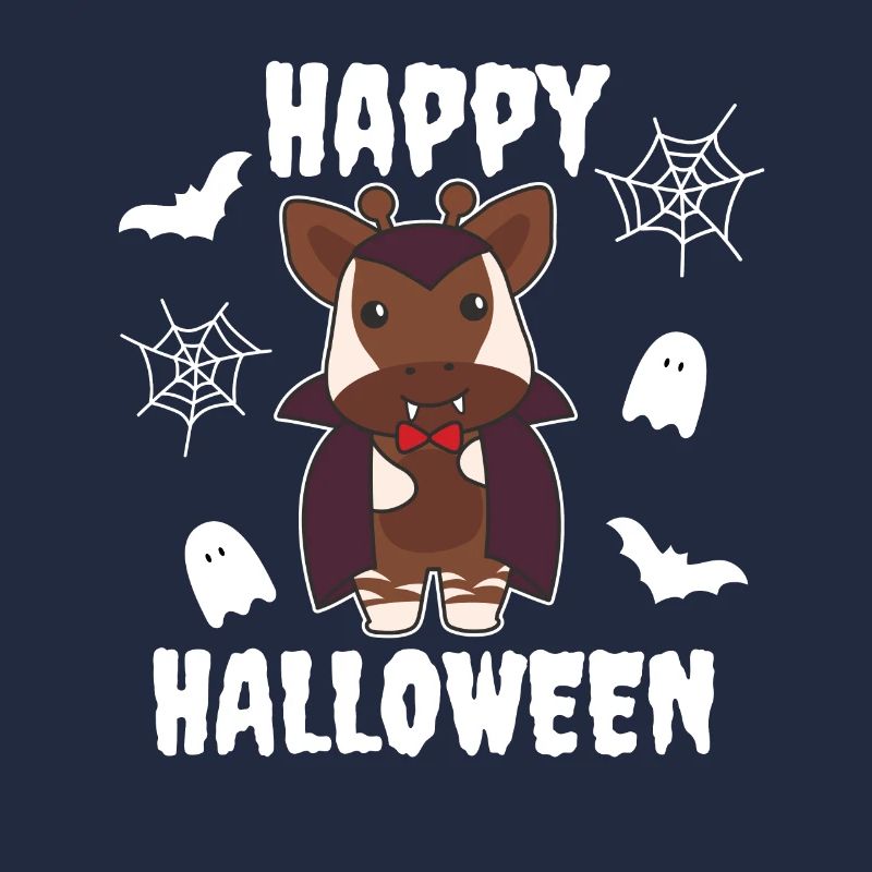 Okapi Happy Halloween süßer Vampir Kostüm