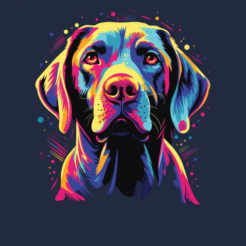 Pointeur coloré aquarelle