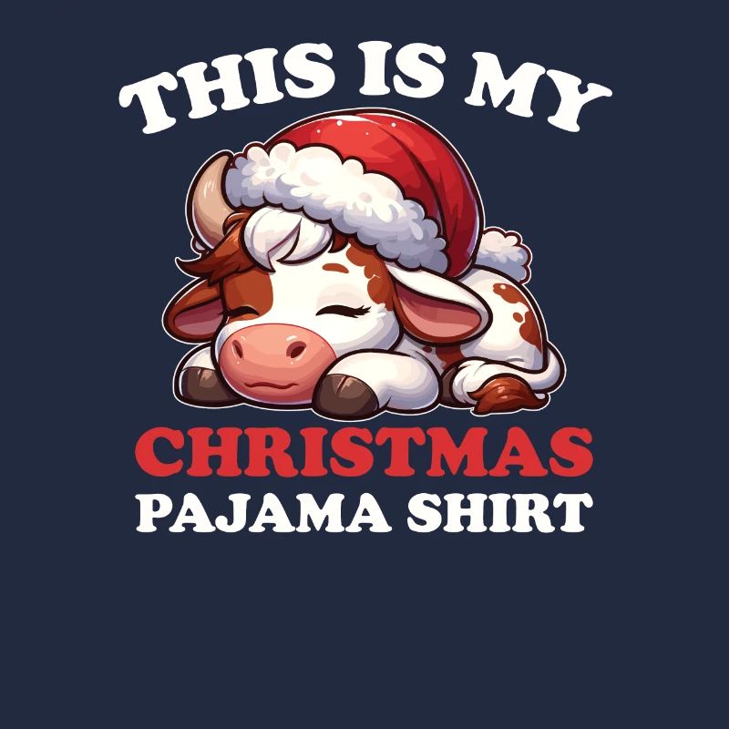 Pyjama de Noël vache vaches