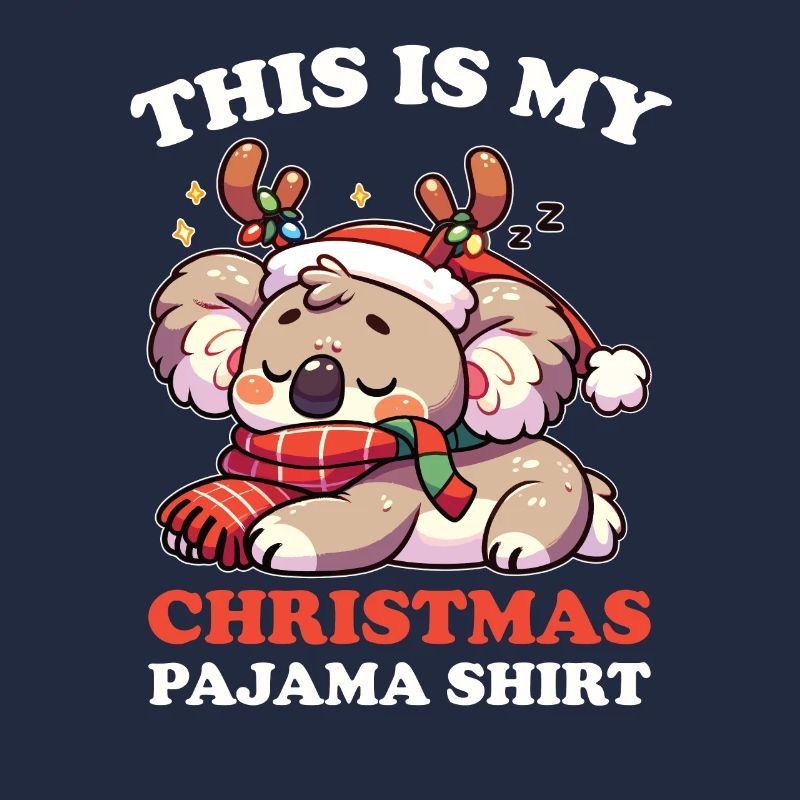Koala Christmas Pajamas Koalas