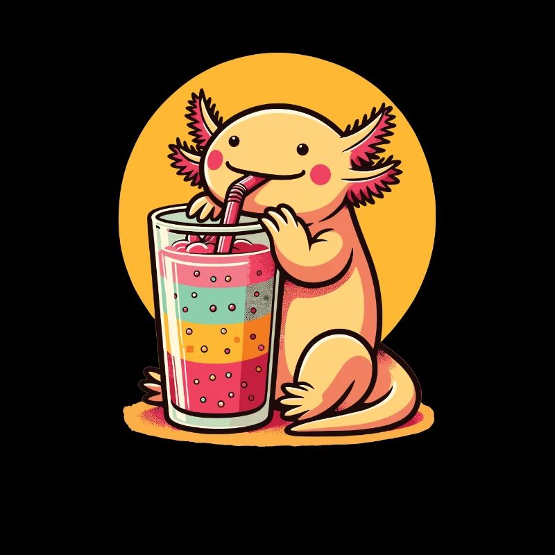 Sommer Smoothie Axolotl