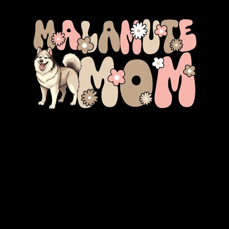 Alaskan Malamute Groovy Malamute Mom