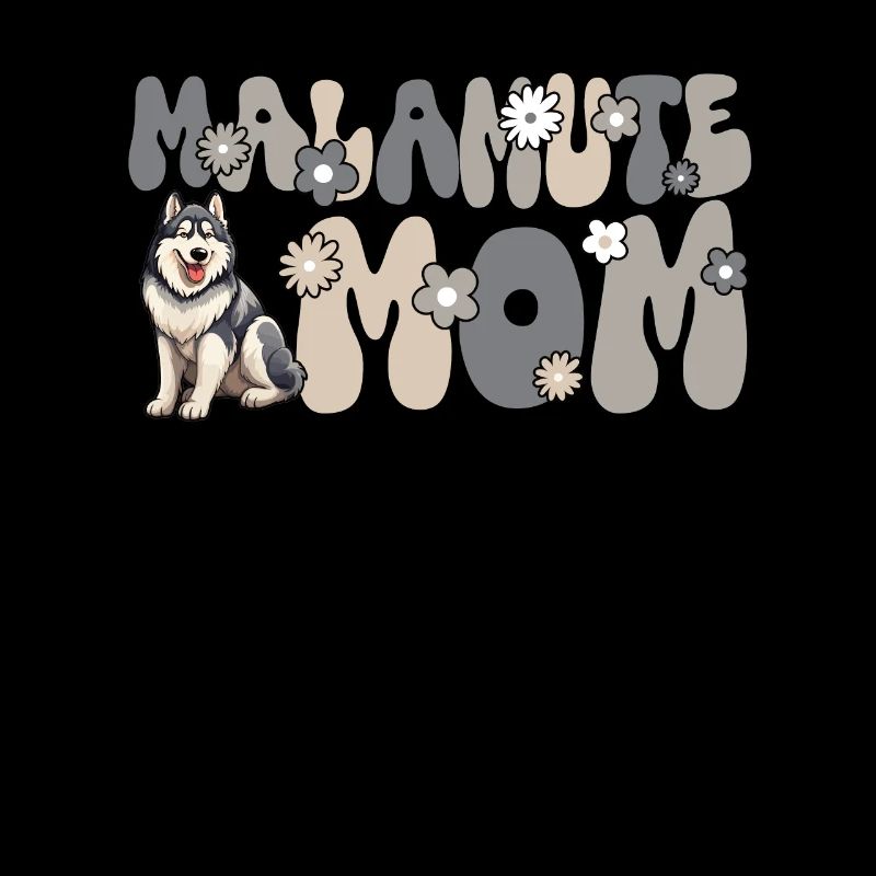 Alaskan Malamute Groovy Malamute Mom
