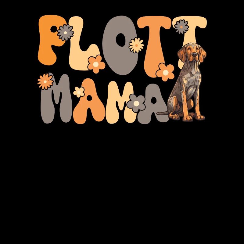 Plott Hound Groovy Plott Maman