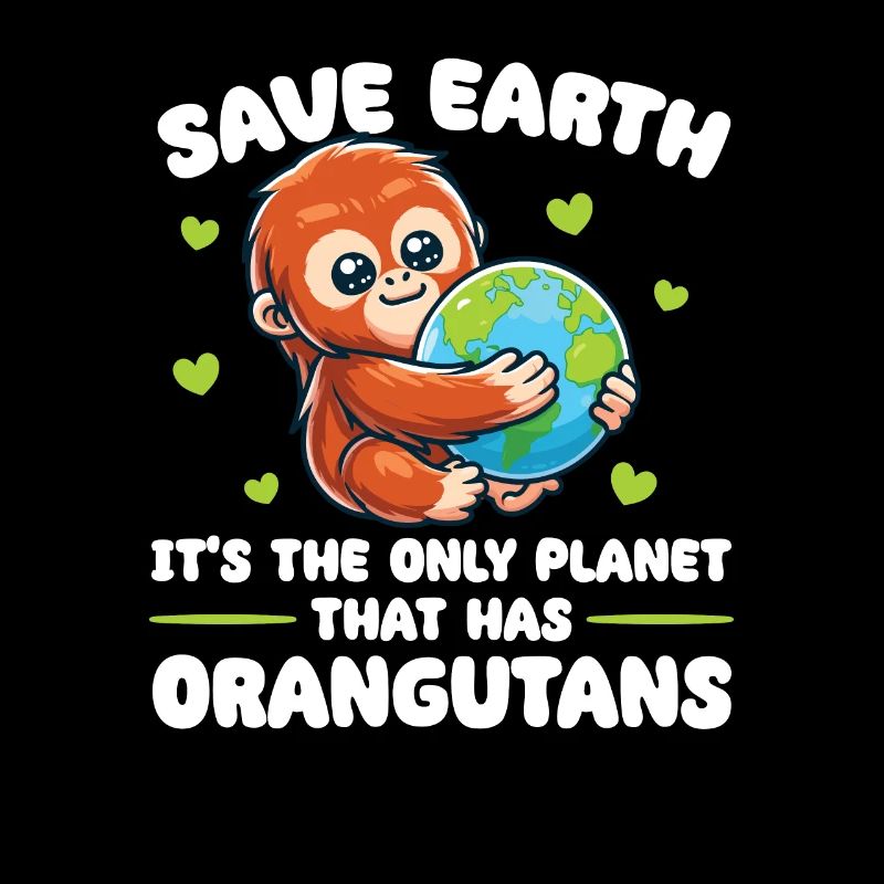 Ist der einzige Planet mit Orangutans Earth Day
