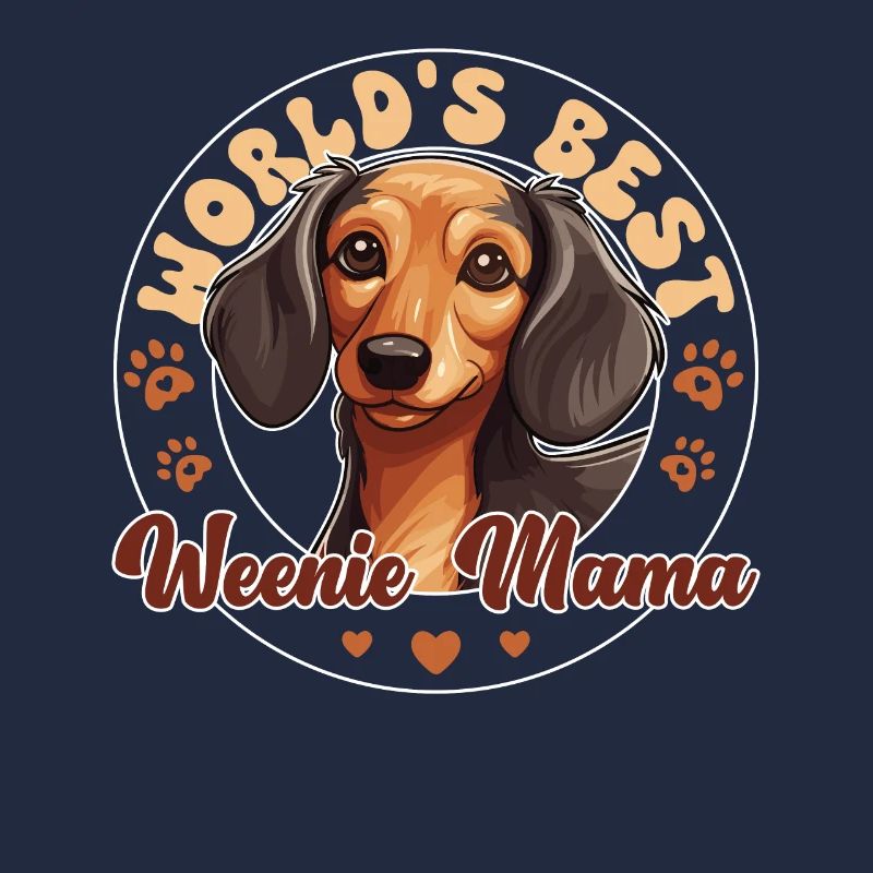 Teckel Chien Weenie Mama