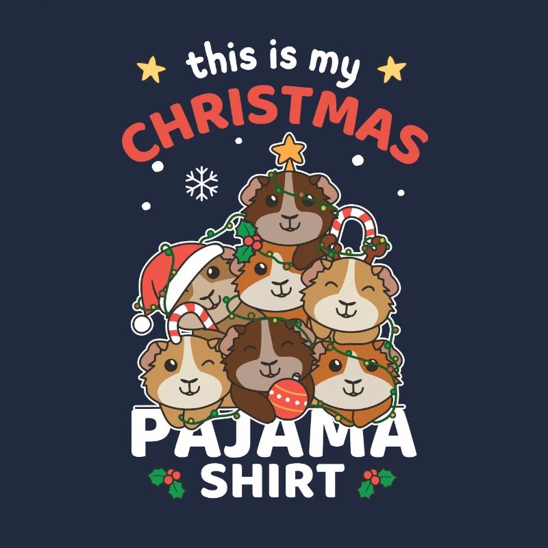 Pyjama de Noël Cochon d’Inde