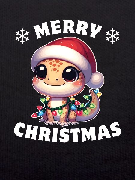 Fées de Noël Gecko léopard