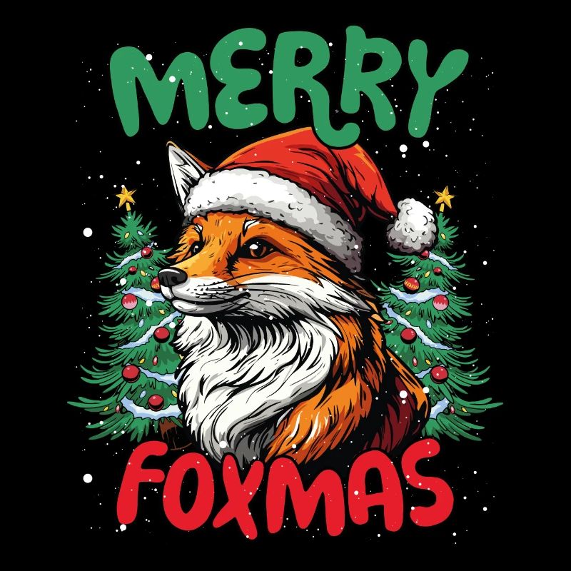 Le Noël drôle de renards de Merry Foxma