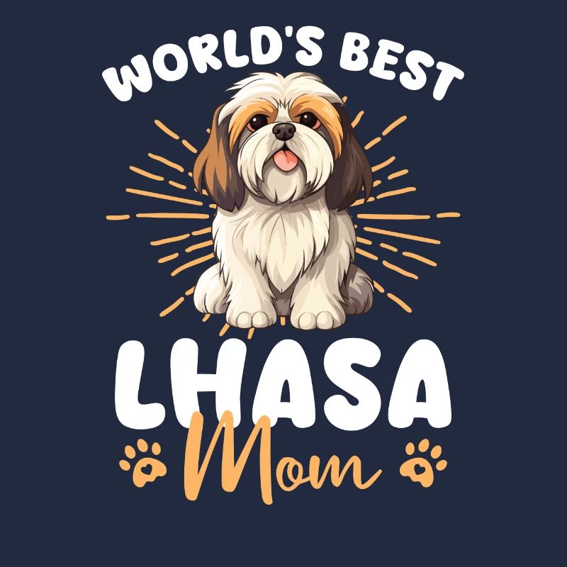 Lhasa Apso Groovy Lhasa Mom