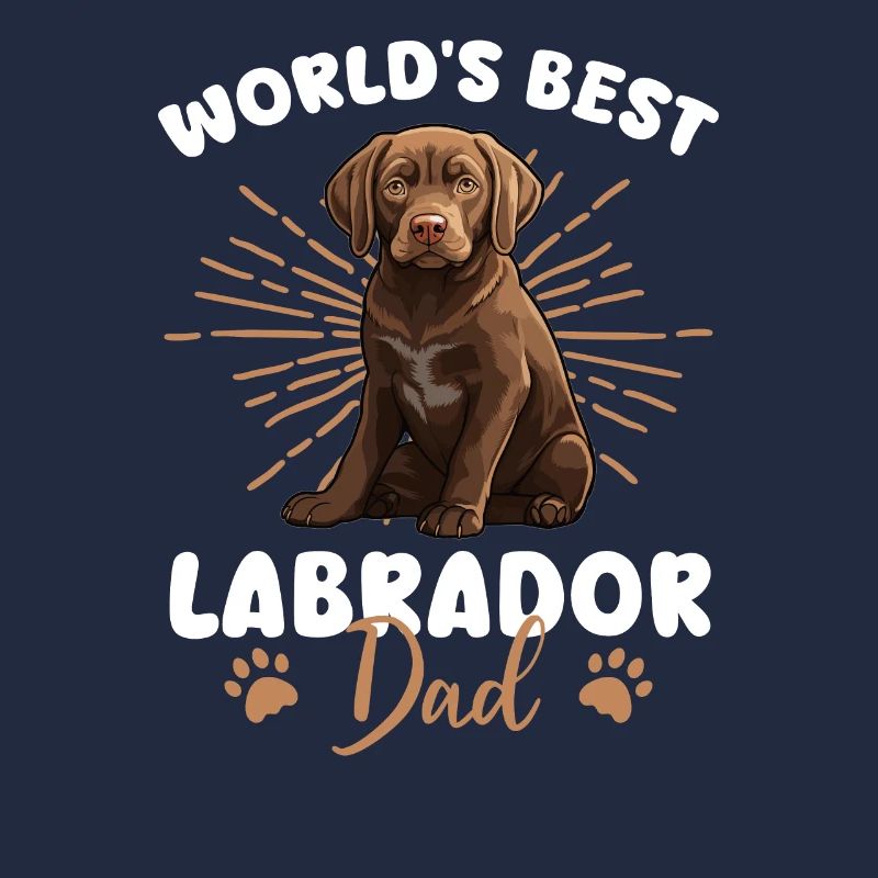 Labrador Retriver Papa Labrador Groovy