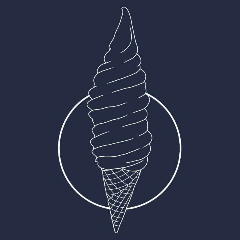 Crème glacée crème glacée molle idée de cadeau de vacances d'été