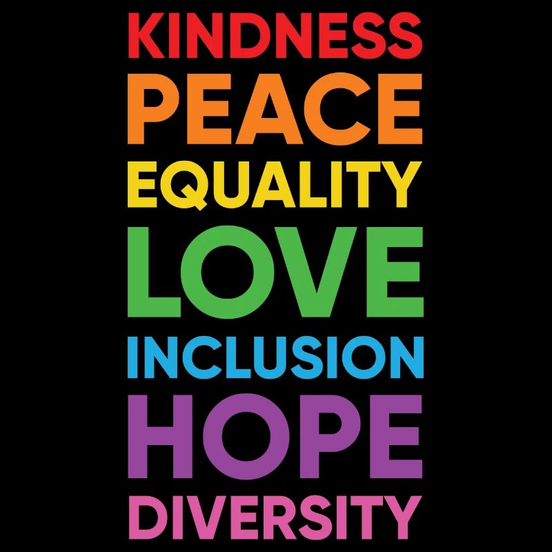 Human Peace Equality Kindness Diversity