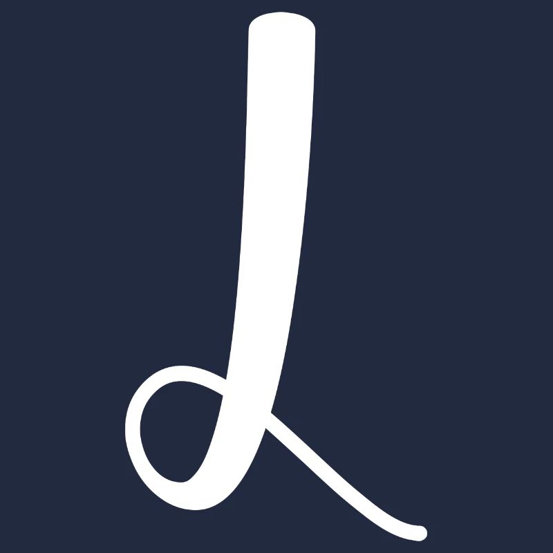 Calligraphy, initial L