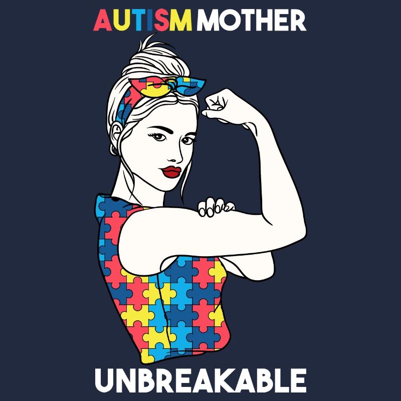 Autisme Mère Monde Incassable Autisme