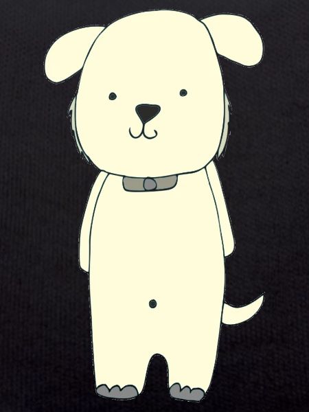 dog yellow