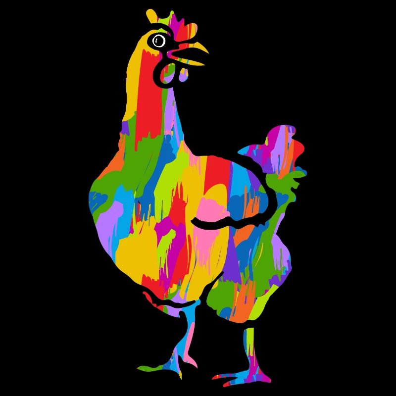 Chicken Colorful