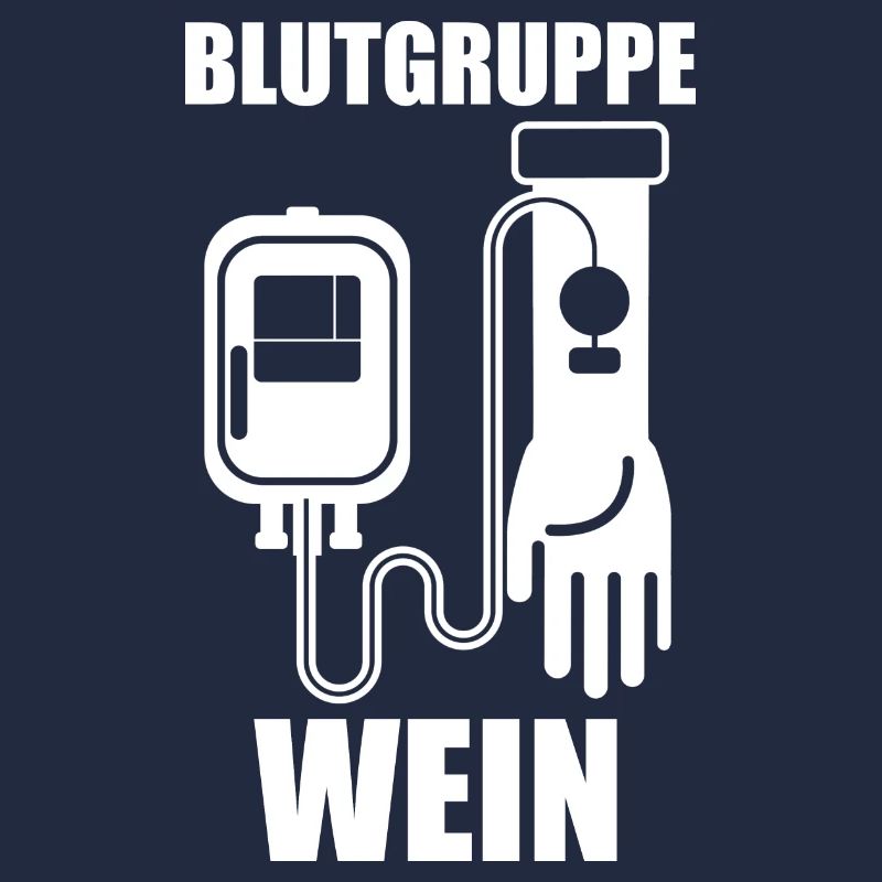 Blutgruppe Wein