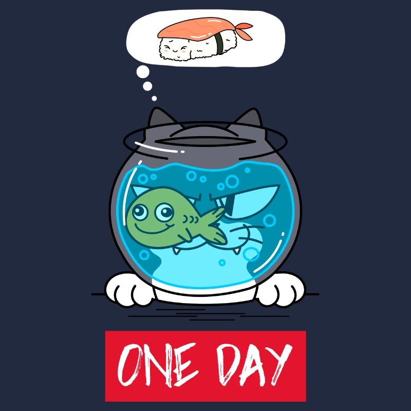 One Day, Sushi Loving Cat