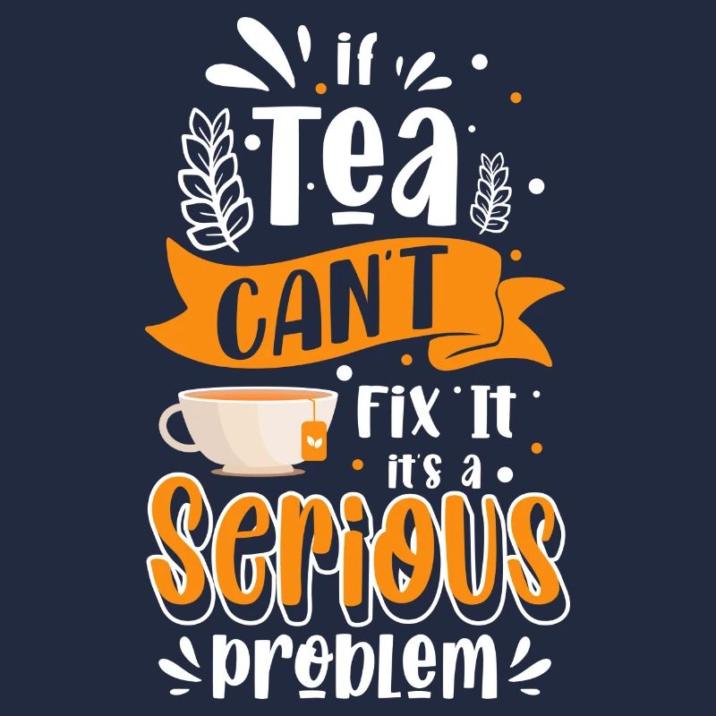 Tea drinker tea bags drinking