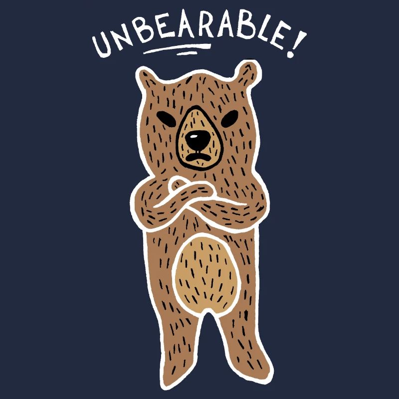 Unbearable Bear (White)