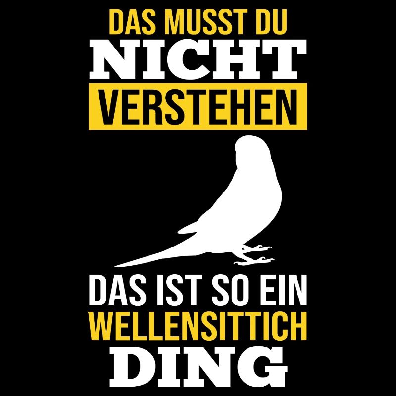 Vogel Sittch Wellensittich