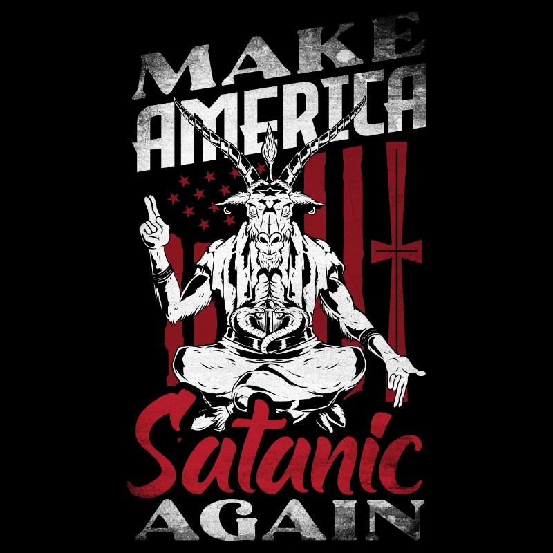 Satan Make America Satanic Again Occult