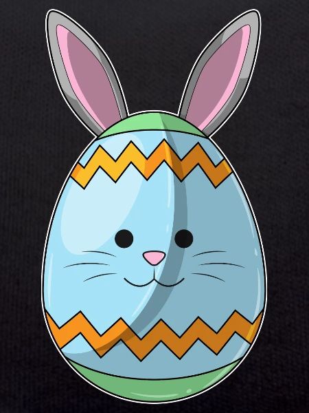 Easter Egg Easter Bunny Ears