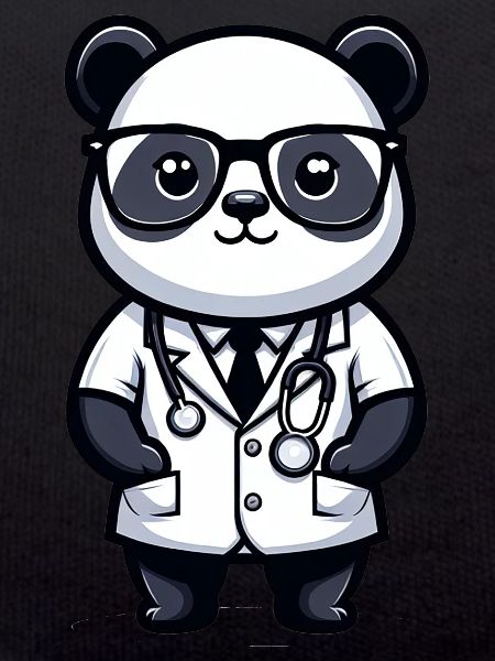 Cute Panda Doctor