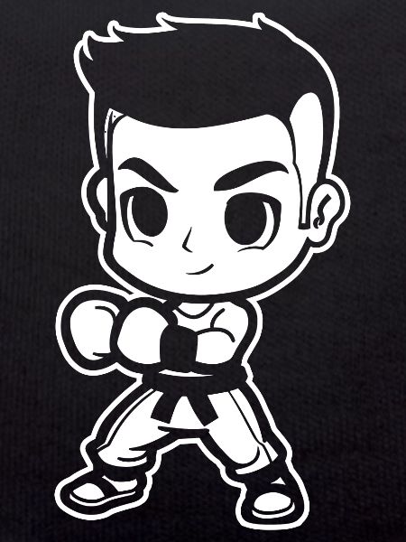 Cartoon Kickboxer