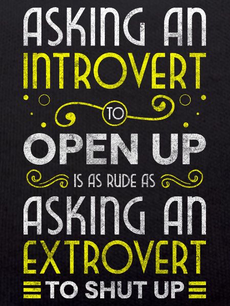 Introvert Human Alone Single