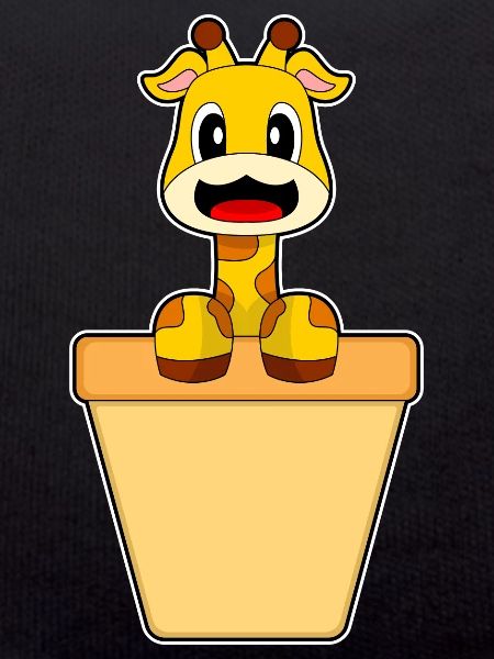 Giraffe Cream Cone