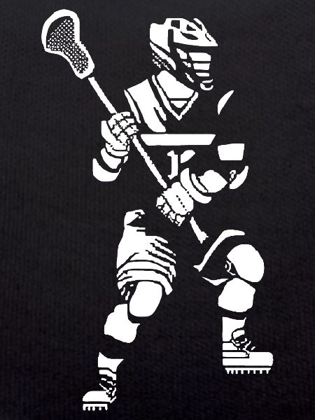 Lacrossespieler Pixel Art