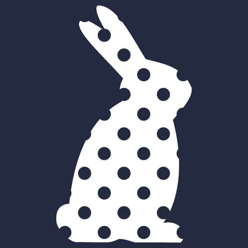 Hase Punkte Ostern Geschenk