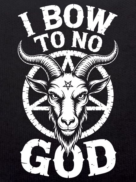 Goat Skull Emblem: No God