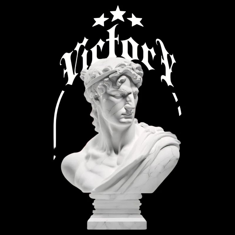 Gothic Sieg-Büste mit Blindfold