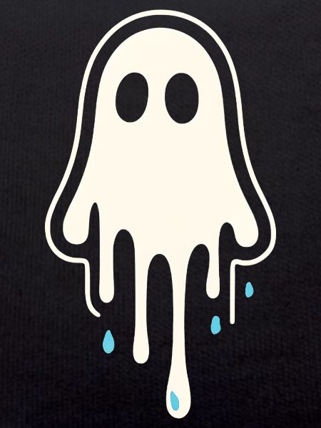 Melting Ghost Art
