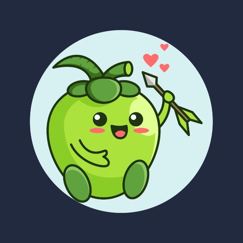 Süßer Bio-Apfel