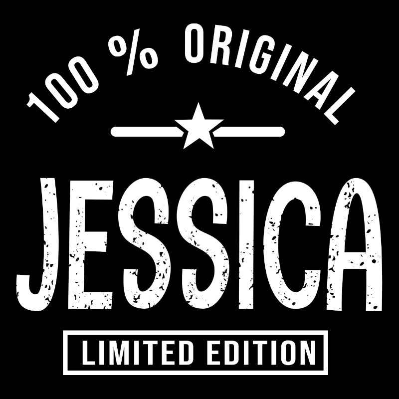 Jessica Benutzerdefiniertes Shirt Mädchen Jessica