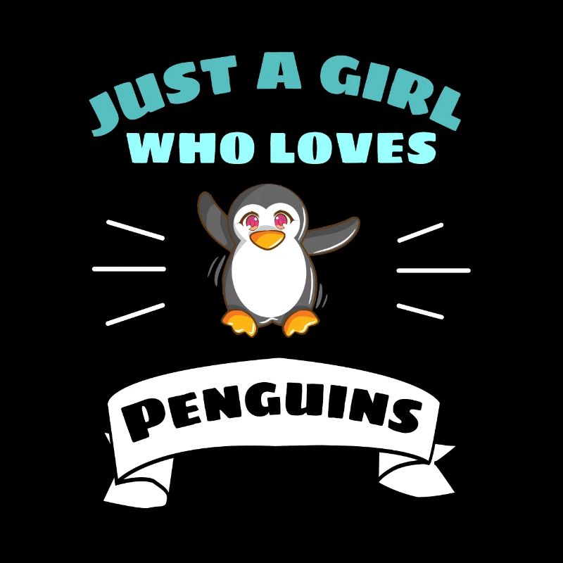 Zoo Tierliebhaber Mädchen Geschenk Pinguin