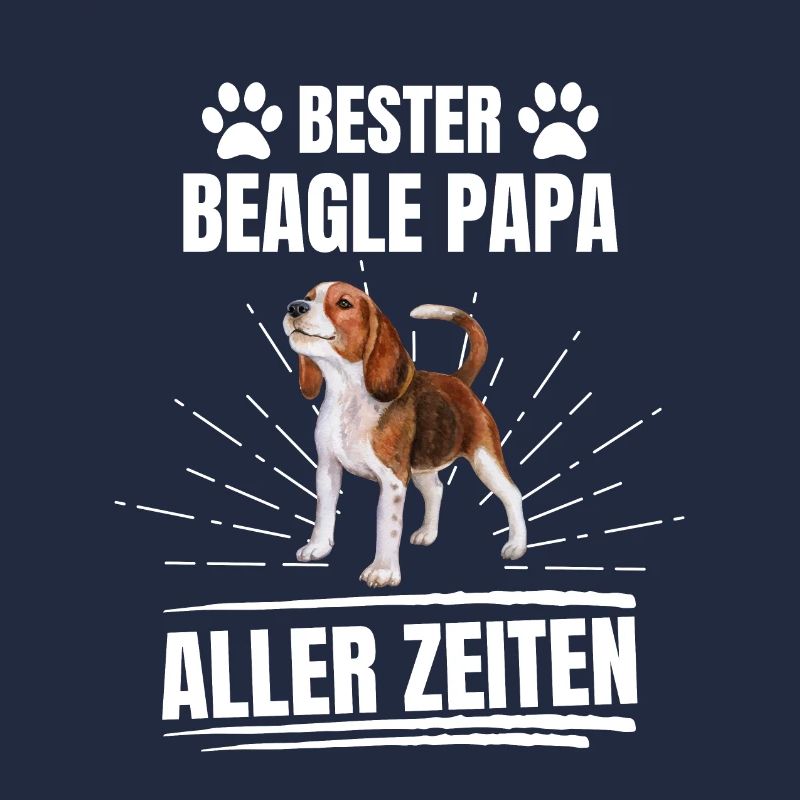 Bester Beagle Papa Vatertag Geschenk Hund Beagle
