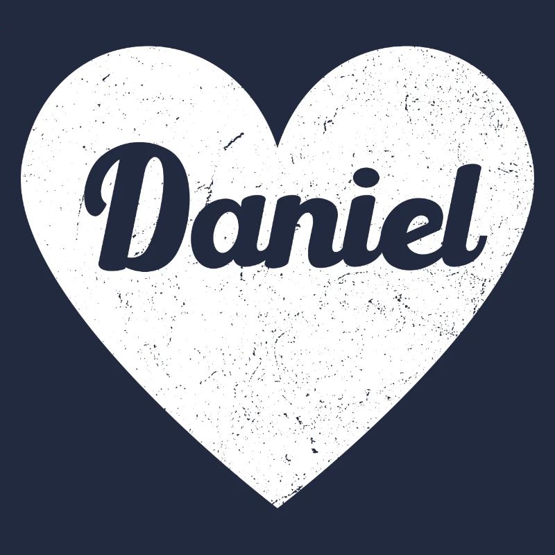 Daniel Vorname Geschenkidee Herz Love Ich liebe