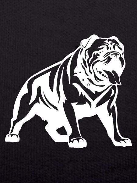 Bulldog Dog Silhouette