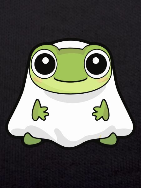Frog Halloween Funny Ghost