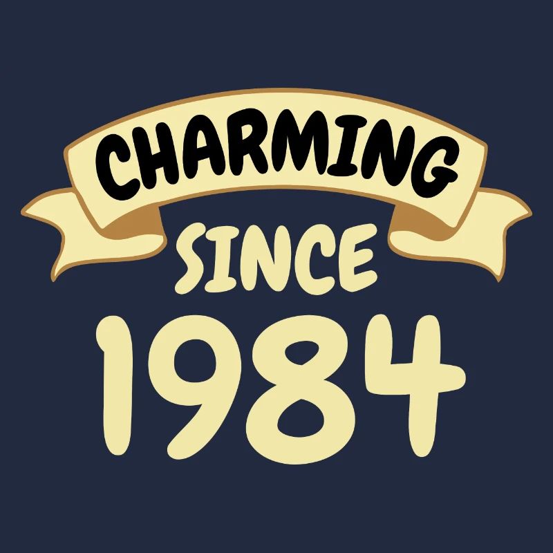 39. Geburtstag Geschenk Charmant seit 1984