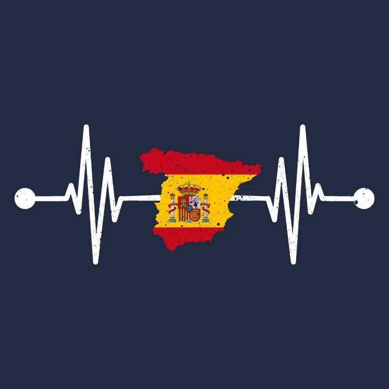 Spanier Herzschlag Spanien