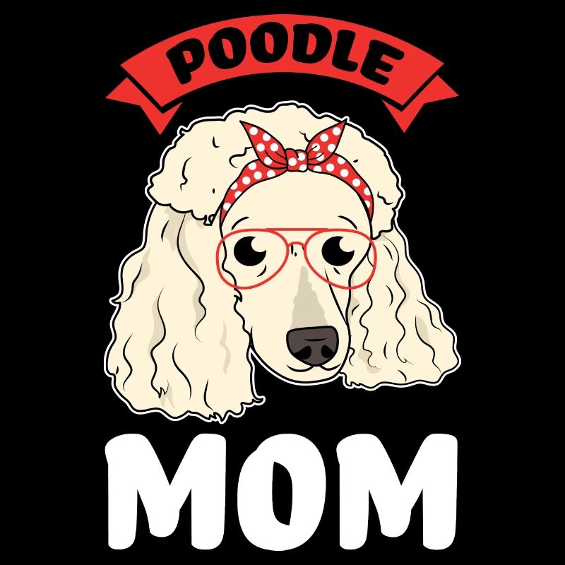 Pudel Pudel Mama Pudel Geschenk