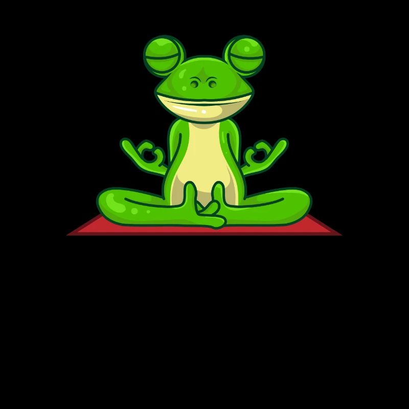 Yoga grenouille dans le siège du tailleur