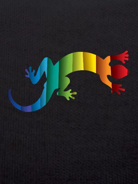 Gecko Echse Reptil Silhouette