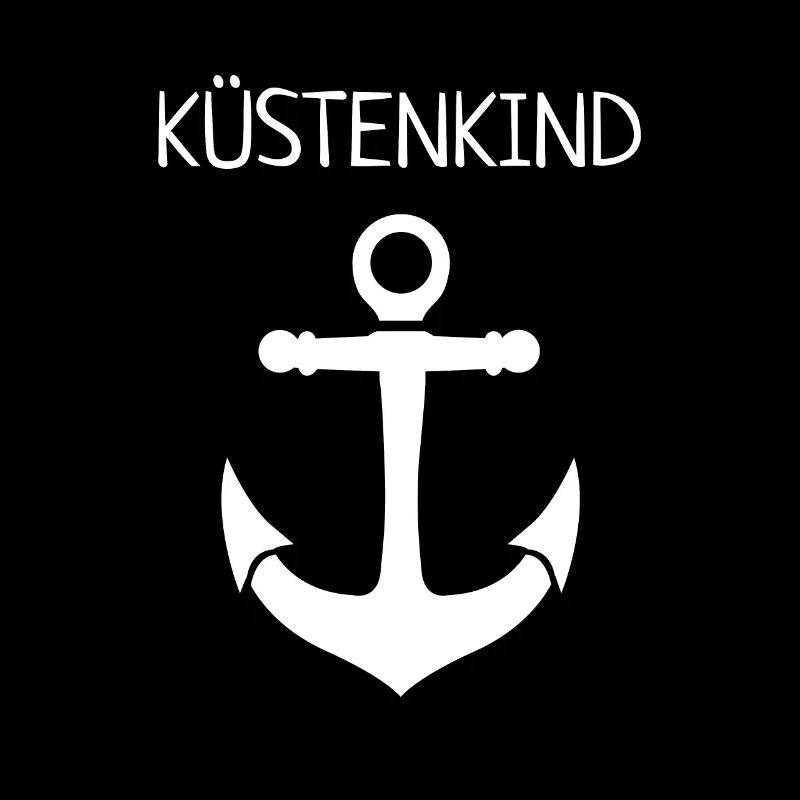 Küstenkind mit Anker - Jung, Deern